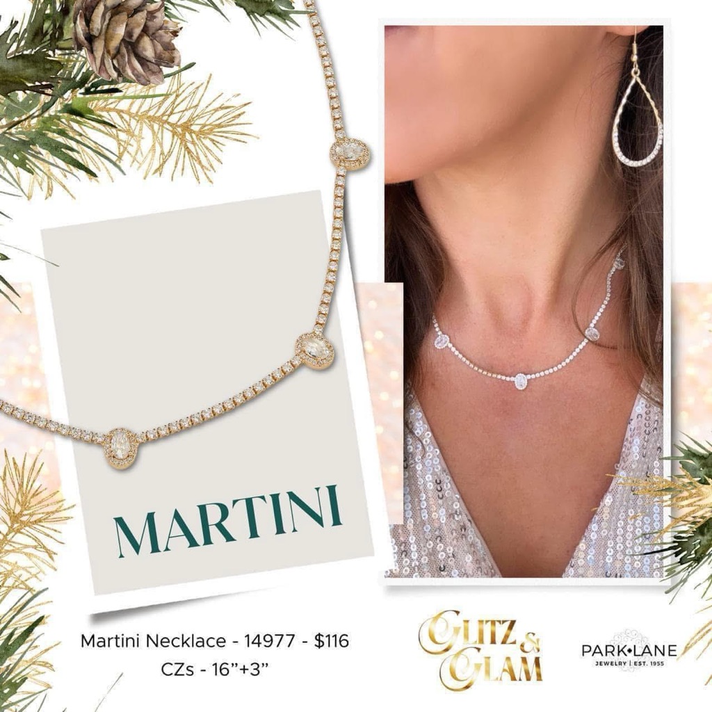 Park Lane *Retired* Martini Necklace - Bnib